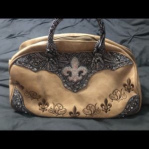 Fleur De Lis Travel Bag